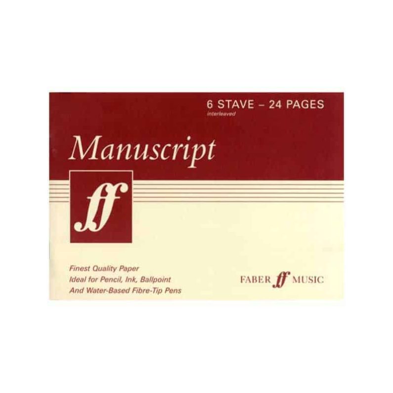 Manuscript A5 6 Stave 24 Page