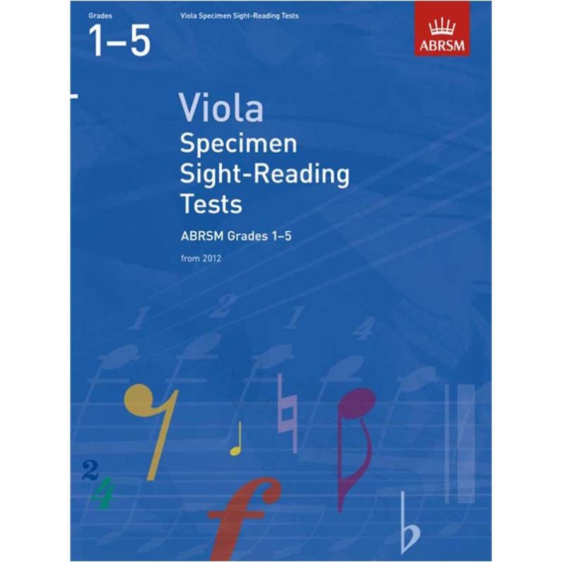 A/B Viola Sight Reading Grades 1 - 5