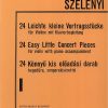 Szelenyi 24 Easy Little Concert Pieces Vln/Pn