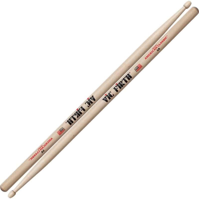 Vic Firth 5B-N Nylon Tip American Classic Series Hickory Sticks