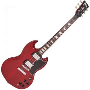 Vintage VS6 ReIssued Electric Guitar Cherry Red