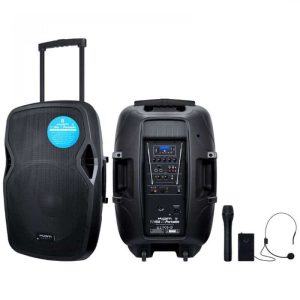 Kam RZ15AP Portable 15" Active Speaker With Bluetooth ~ 1000w RZ15AP