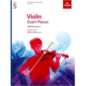 Violin Exam Pieces 2020-2023 Grade 5 Score and Part Abrsm