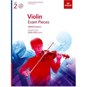 Violin Exam Pieces 2020-2023 Grade 2 Abrsm Score Part and Cd
