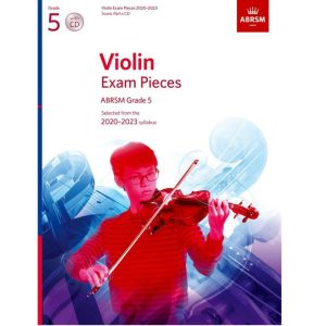Violin Exam Pieces 2020-2023 Grade 5 Abrsm Score Part and Cd