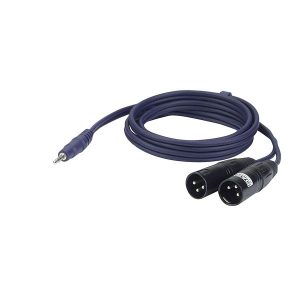 DAP Audio FL463 - Stereo Mini Jack > 2 XLR/M 3 p