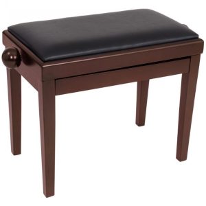 Kinsman Adjustable Piano Bench ~ Satin Rosewood
