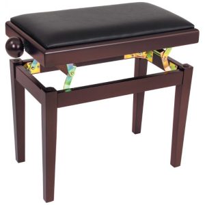 Kinsman Adjustable Piano Bench ~ Satin Rosewood