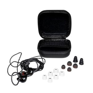 Stagg High-resolution, sound-isolating earphones, black