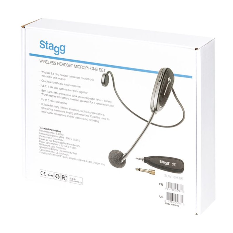 Stagg wireless headset SUW12HBK