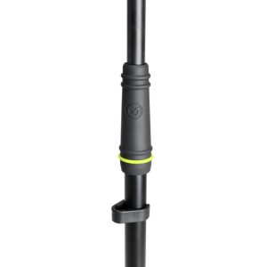 Gravity MS 2322 B Microphone Stand with Round Base and 2-Point Adjustment Telescoping Boom