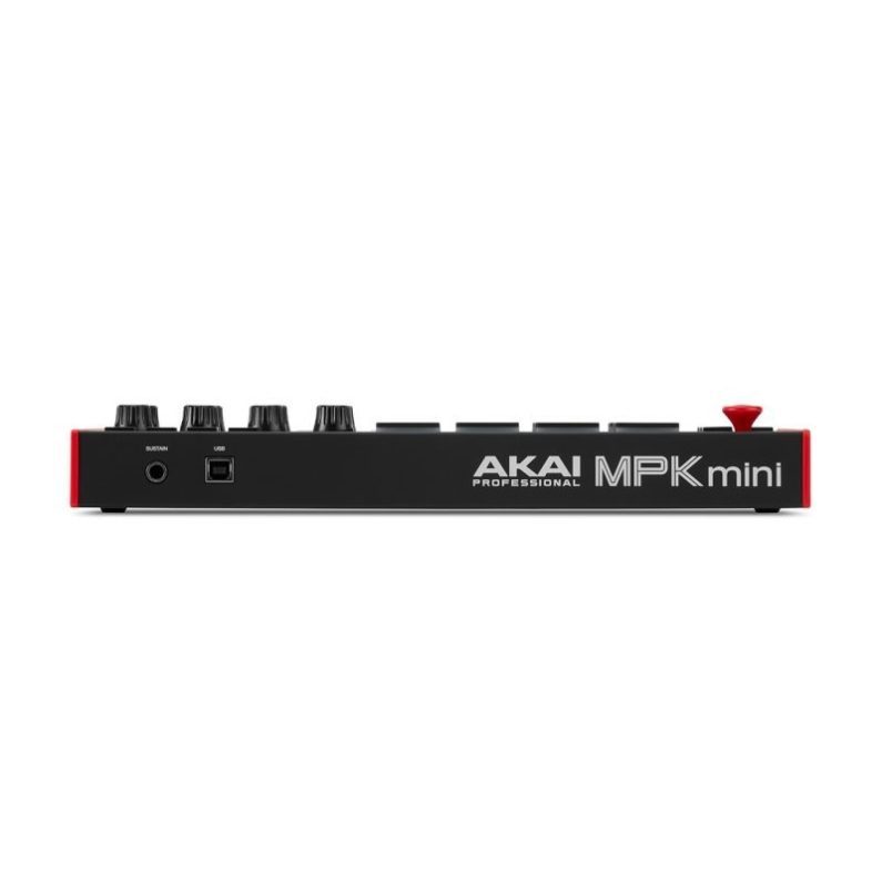 akai mpk mini mk3 mini keyboard back Akai MPK Mini 3 MIDI Keyboard, MPKMINI3