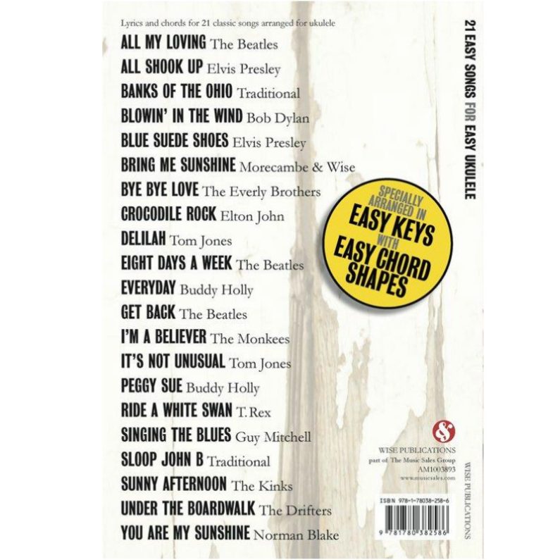 Alternative view of 21 Easy Songs for Ukulele