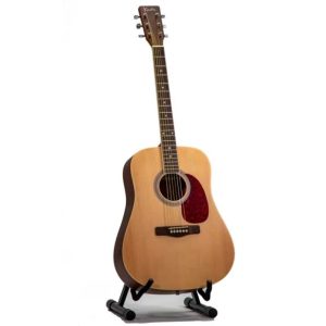 Koda 40″ Folk OM Style Acoustic Guitar, Spruce Top, Mahogany B&S