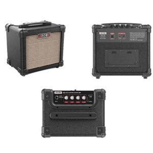 Aroma AG10BK 10W Black Electric Guitar Portable Amplifier