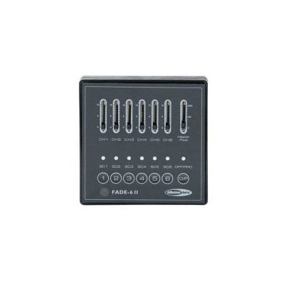 SHOWTEC 50515 X-Fade 6MKII 6 Channel DMX-512 controller