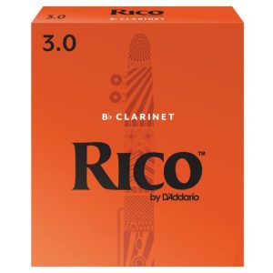 Rico Orange Bb clarinet reed - 3.0 (Price Per Reed)