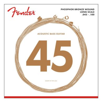 Fender 8060 Phosphor Bronze Acoustic Bass Strings - Long Scale