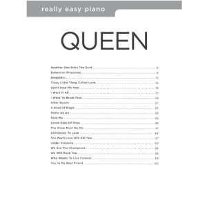 Alternative view of Really Easy Piano: Queen