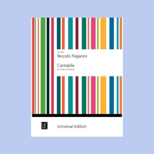 Paganini Niccolò: Cantabile for violin and piano | UE7014