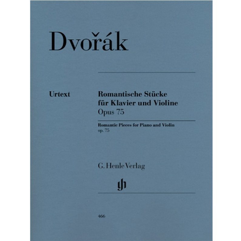 Dvorak Romantic Pieces for Piano and Violin op. 75