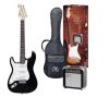 SX SE1SKLH Electric Strat guitar pack Left Handed