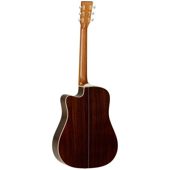 Tanglewood TW1000HSRCE Dreadnought Electro Acoustic Guitar back Tanglewood TW1000HSRCE Dreadnought Electro Acoustic Guitar