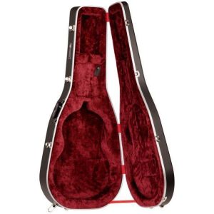 Tanglewood TW1000HSRCE Dreadnought Electro Acoustic Guitar case open Tanglewood TW1000HSRCE Dreadnought Electro Acoustic Guitar