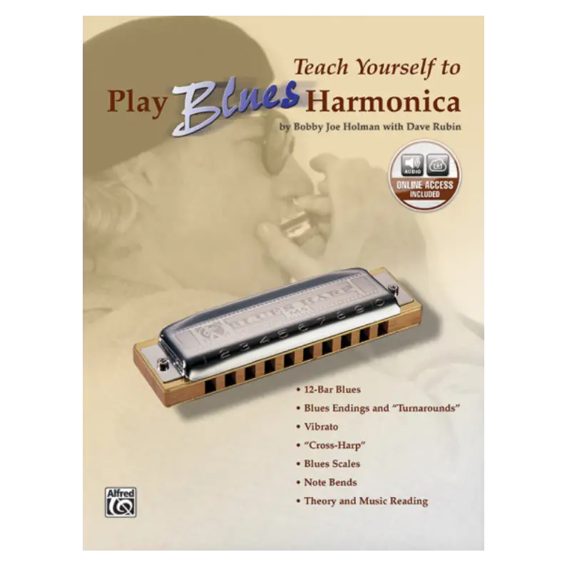 Teach Yourself to Play Blues Harmonica Book 0386B