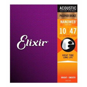 Elixir ELIX16152 Phosphor Bronze 12 String set 10-47