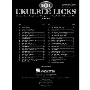 Alternative view of 101 Ukulele Licks Book and Audio Online