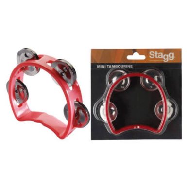 Stagg Mini Tambourine Red