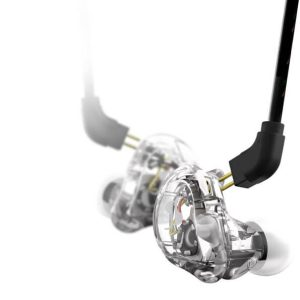 Stagg SPM-235TR High-resolution, sound-isolating earphones, transparent