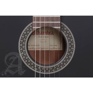 Alhambra Black Satin CW EZ Classical Guitar