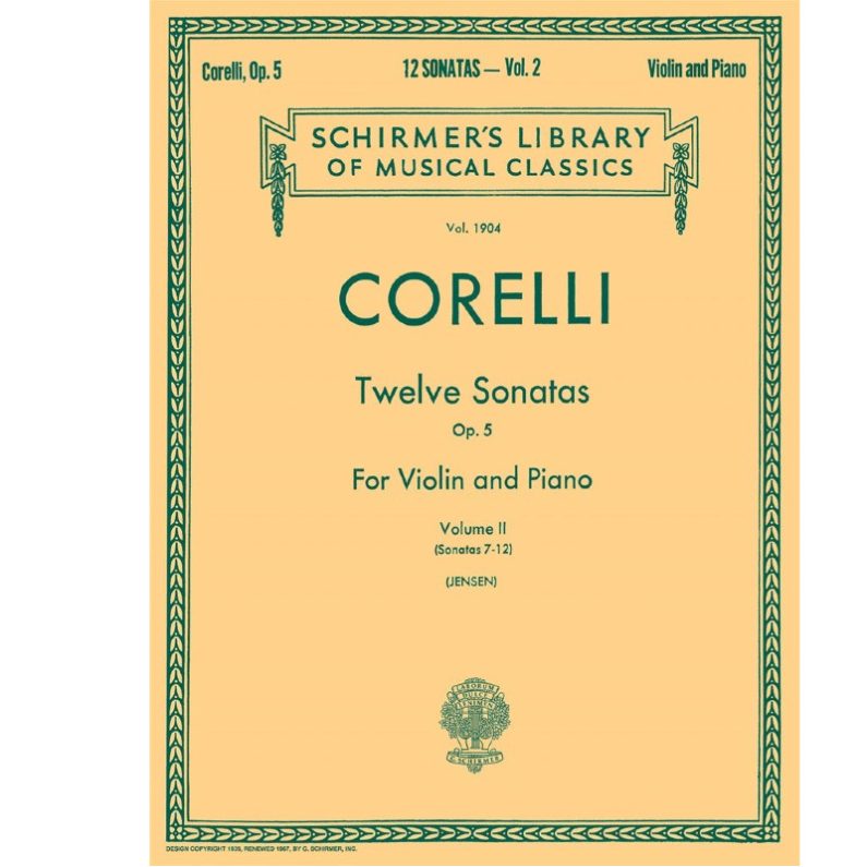 Twelve Sonatas, Op. 5 - Volume 2