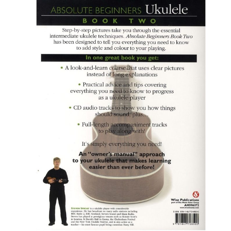 Alternative view of Absolute Beginners Ukulele Book 2