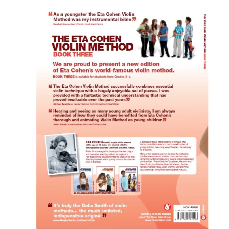 Alternative view of The Eta Cohen Violin Method: Book 3
