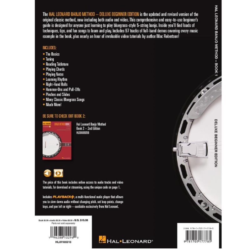 Alternative view of Hal Leonard Banjo Method Book 1