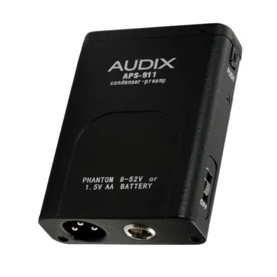 AUDIX APS911 AA Battery-Phantom Power Adapter