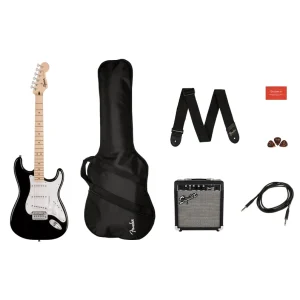 Fender Squier Strat Pack Blk 10G 0371720406