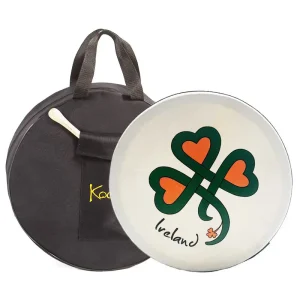 Koda HB12B1 12 Inch Bodhran Ireland Shamrock
