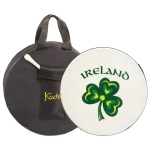 Koda HB14B19 14 Inch Bodhran Ireland Shamrock