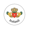 Koda HB8N5 8 Inch Irish Bodhran Claddagh Design