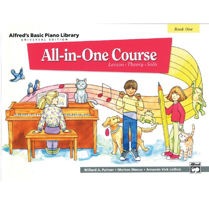 Alfred's Basic Piano Library All In One Course 1