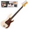 Vintage VIP-V40VW Coaster Series Bass Guitar Pack ~ Vintage White