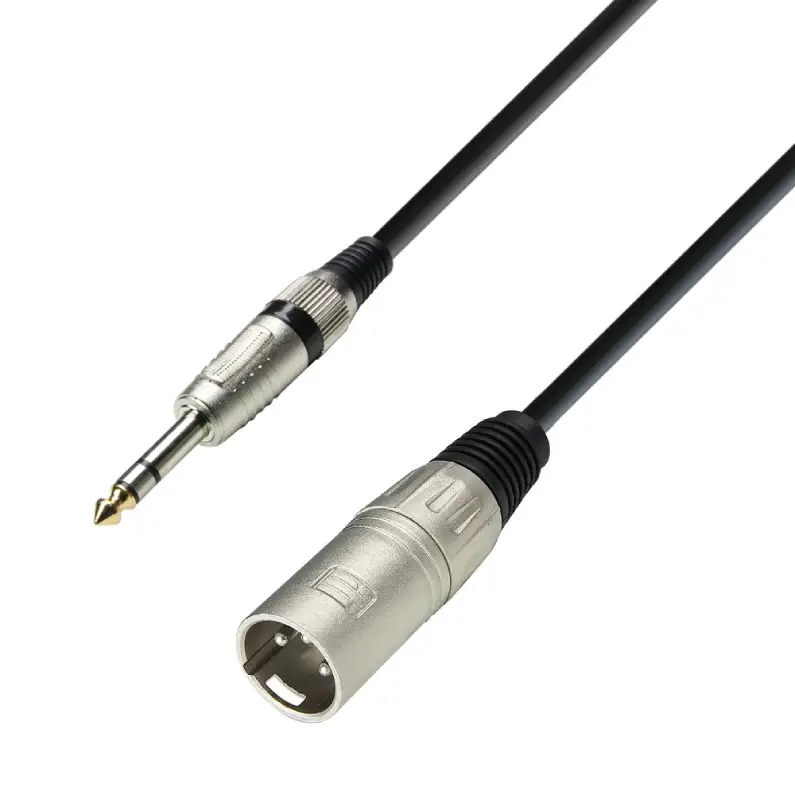 Adam Hall K3BMV0300 Balanced Cable XLR male to Jack