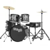 Stagg TIM120B BK 5-piece standard drum set