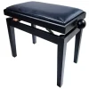 LEGATO KB109SB Adjustable Satin Black Piano Stool