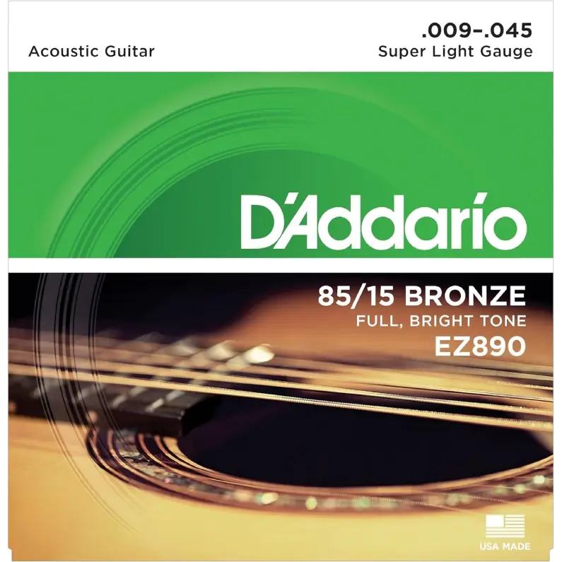 Daddario EZ890 Acoustic Guitar Strings