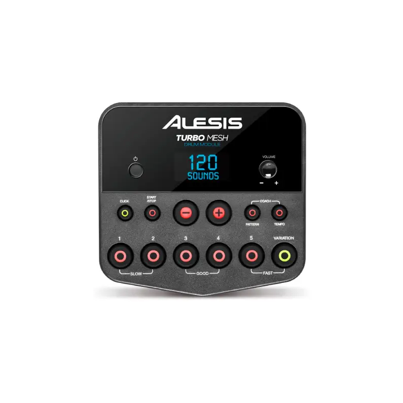 Alesis TURBO MESH KIT Module Alesis TURBO MESH KIT 7 Piece Electronic Drum Kit